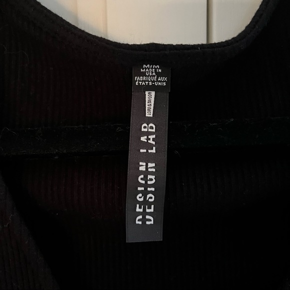 Design Lab Cold Shoulder Long Sleeve Shirt - Picture 4 of 5